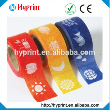 Washi Customization design colorful decorative paper tape